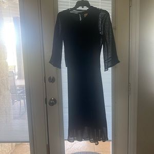 Classic Black 2-Piece Dress